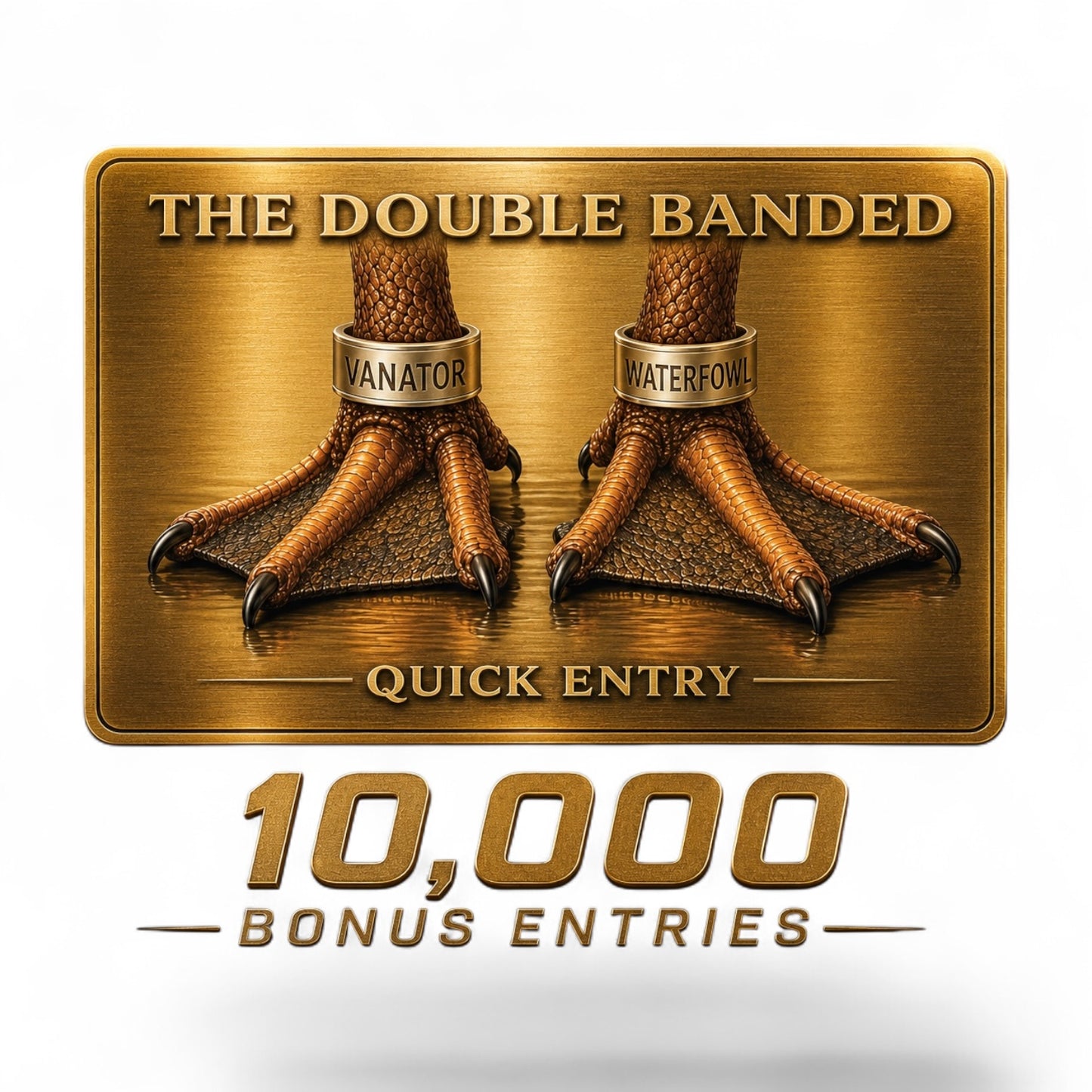 DOUBLE BANDED QUICK ENTRY™