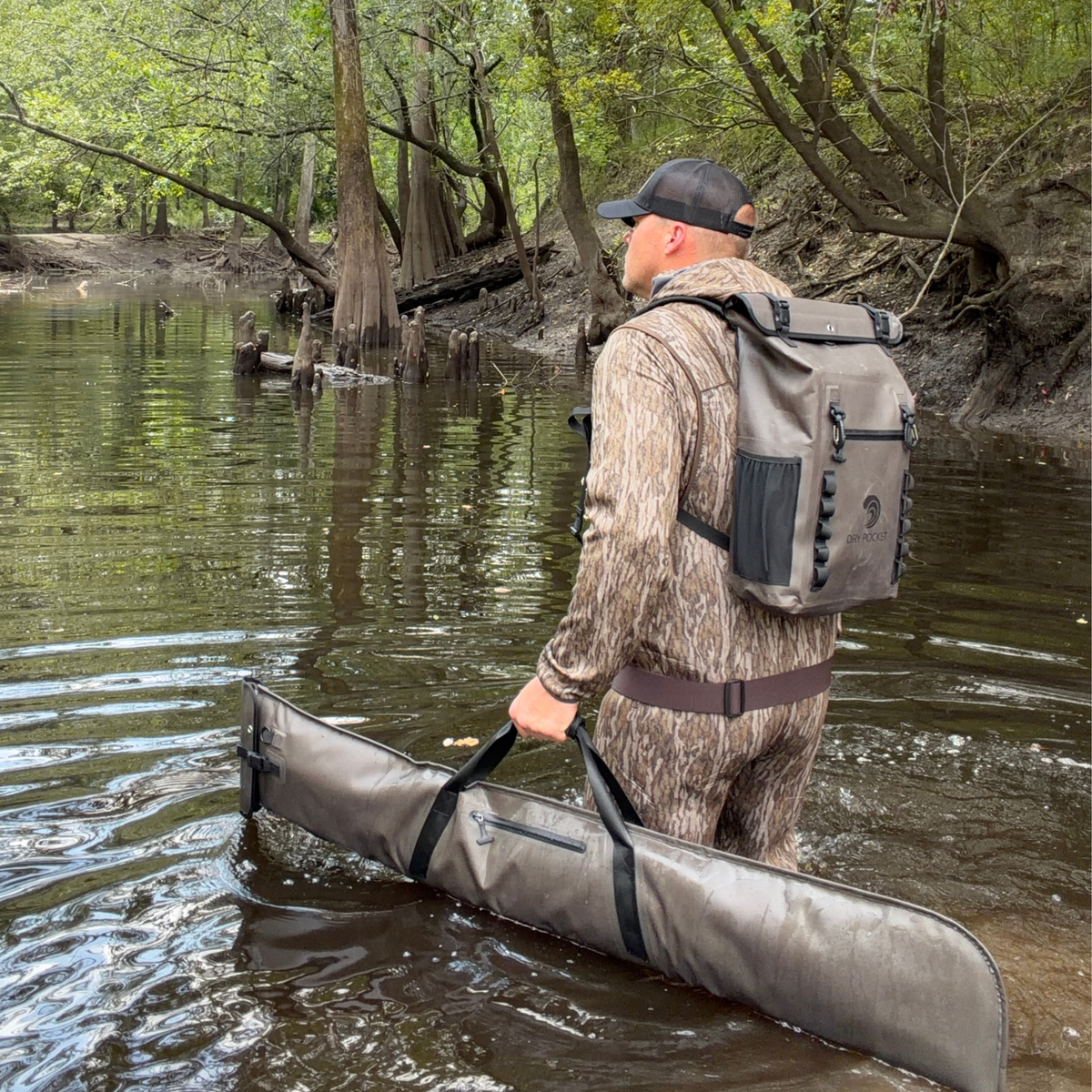 Waterproof Floating Shotgun Bag - Olive Night