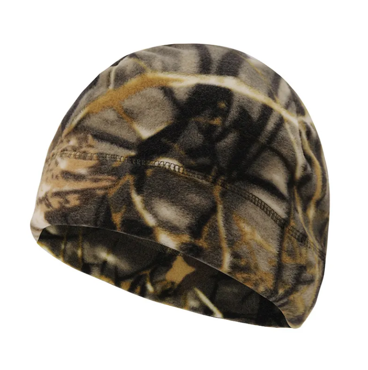 Camo Winter Windproof Fleece Hat