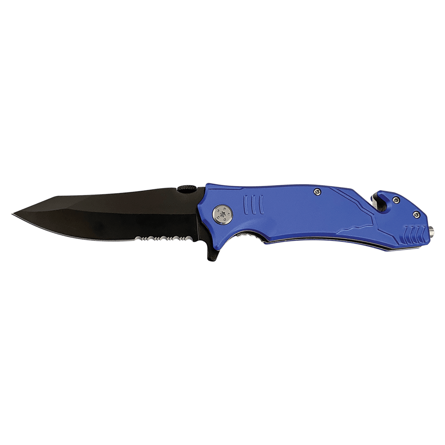 4 1/2" Blue Rescue Knife