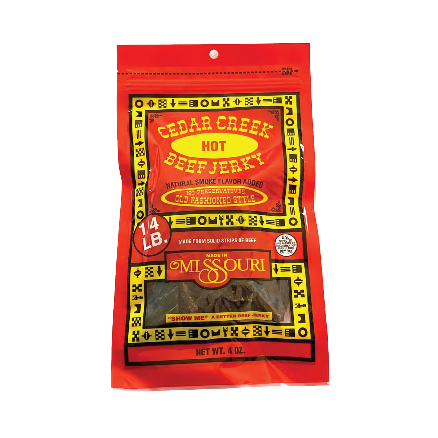 Cedar Creek Hot Beef Jerky