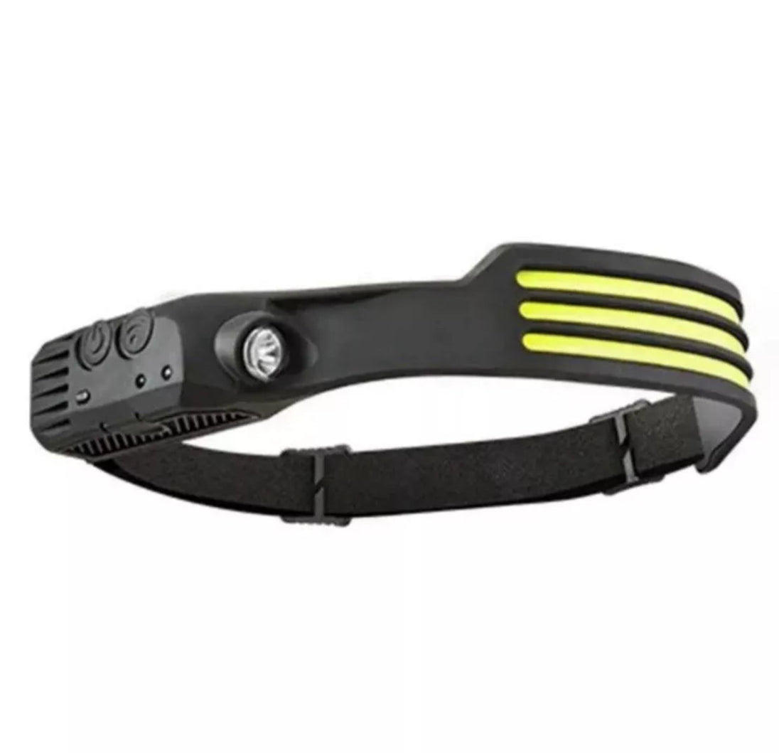 COB 3 LED RECHARGEABLE HEADLAMP