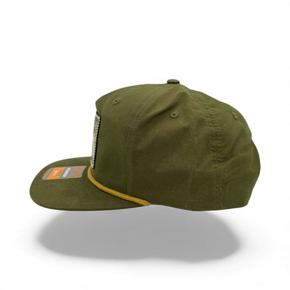 Pintail Stamp Rope Hat – Forest