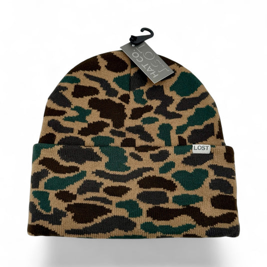 Lost hat co. Duck camo beanie
