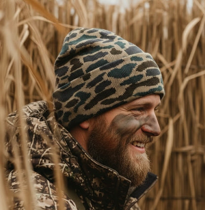 Lost hat Co. Delta Duck camo beanie