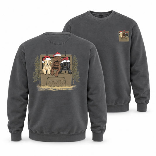 Christmas Cooler Pups Crewneck