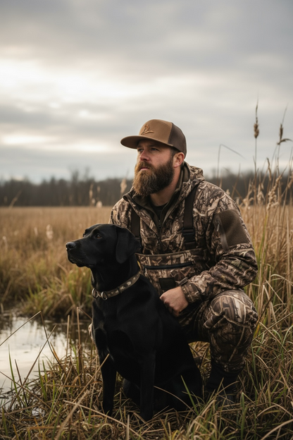 Puff mallard Waxed Canvas 7 Panel