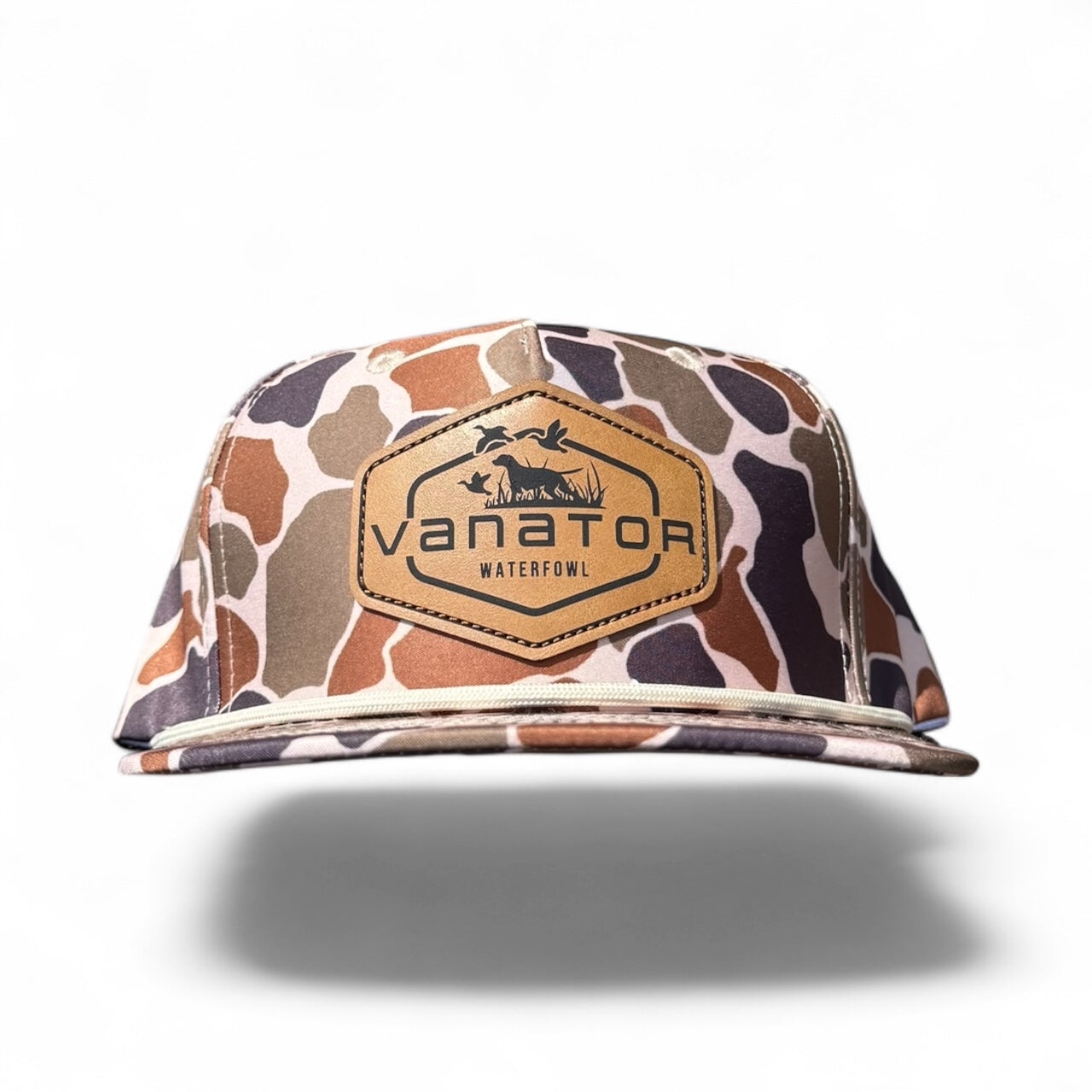 Old school Twill back Roped hat