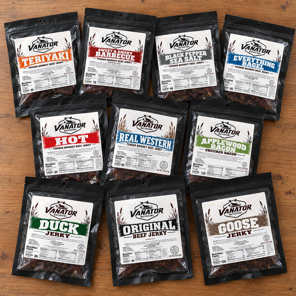 Vanator 10-Flavor Jerky Sampler