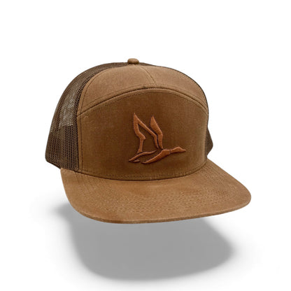 Puff mallard Waxed Canvas 7 Panel