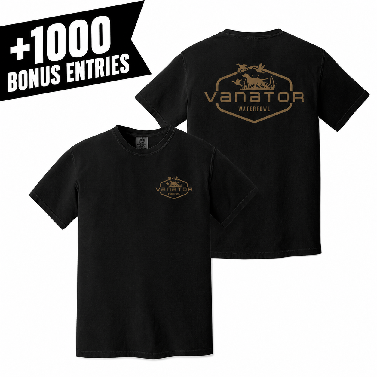 Vanator Logo Tee (Blackout)