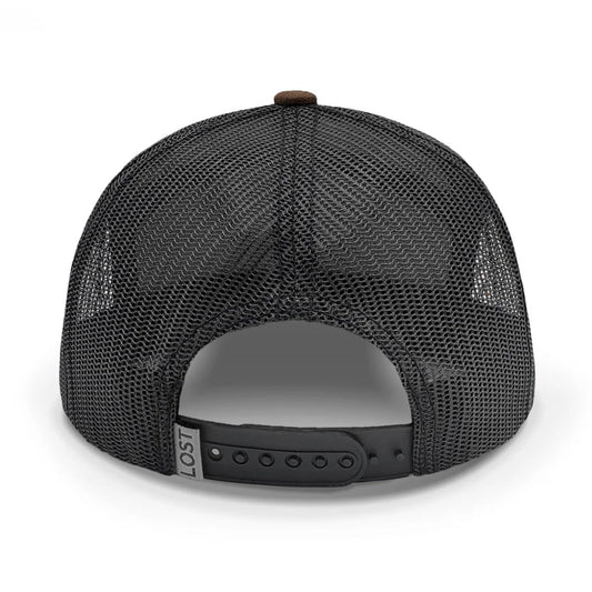 Black Puff Mallard Waxed Canvas 7 Panel