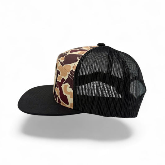 Retro Old School Camo 7 Panel