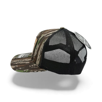 Feet Down Beat Down Leather patch hat