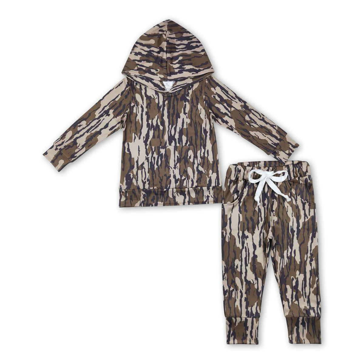 Bottomland camo hoodie pants hunting toddler kids outfits