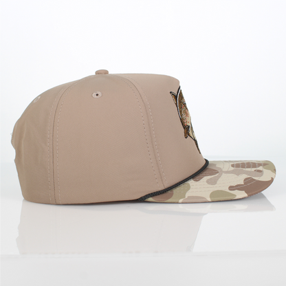 Brown Trout Rope Cap Fly Fishing 5-Panel