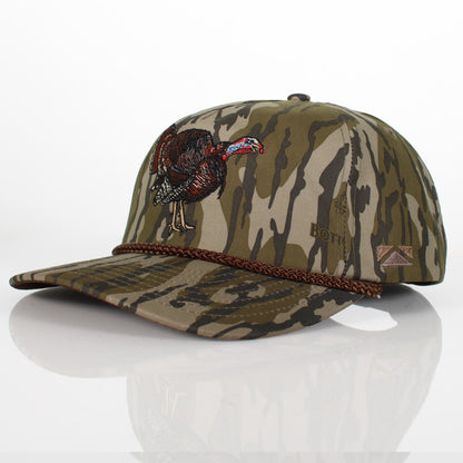Turkey Gobbler Trucker Hat on Original Bottomland