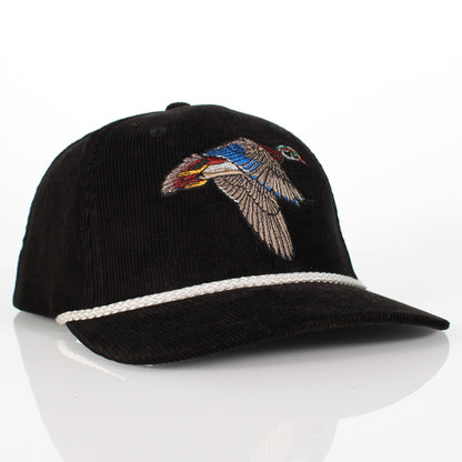 Corduroy Wood Duck 6-Panel Performance Cap