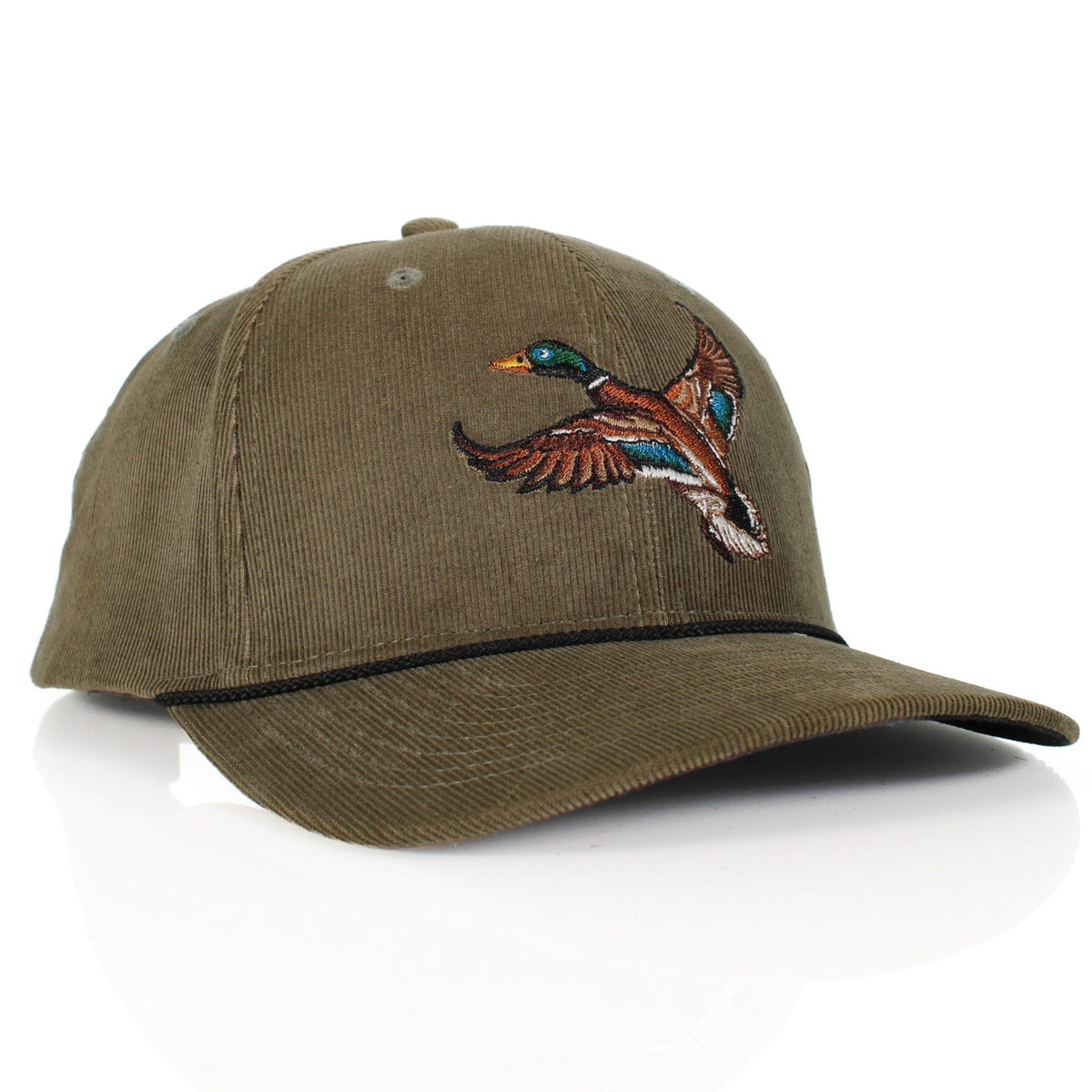 Corduroy Mallard Drake 6-Panel Performance Cap