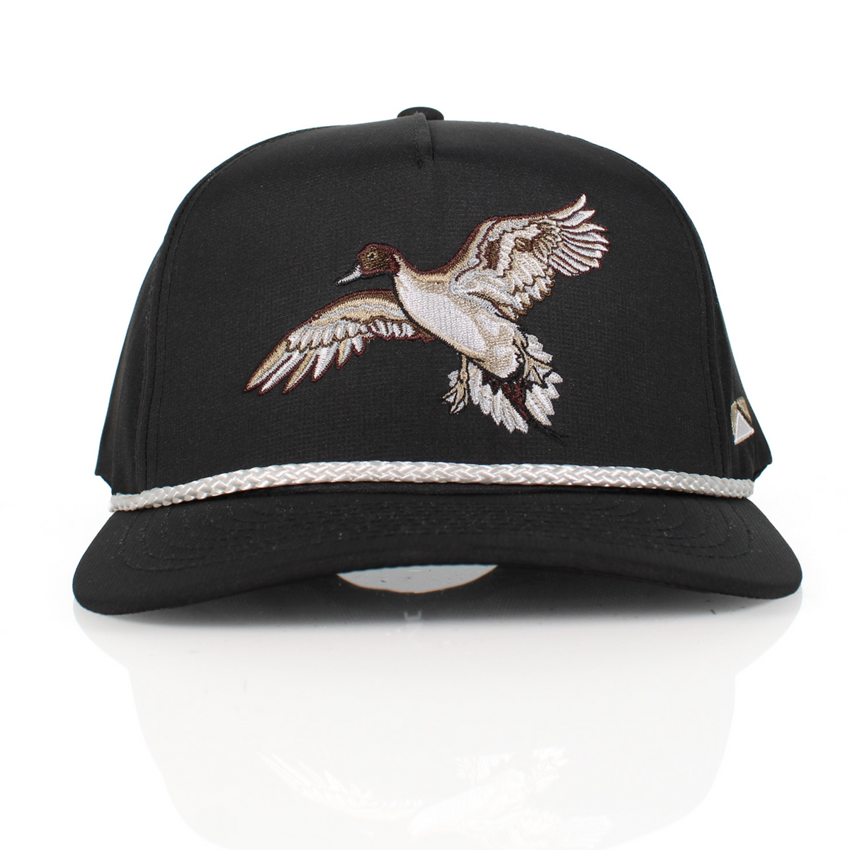 Black Pintail Performance Rope Cap