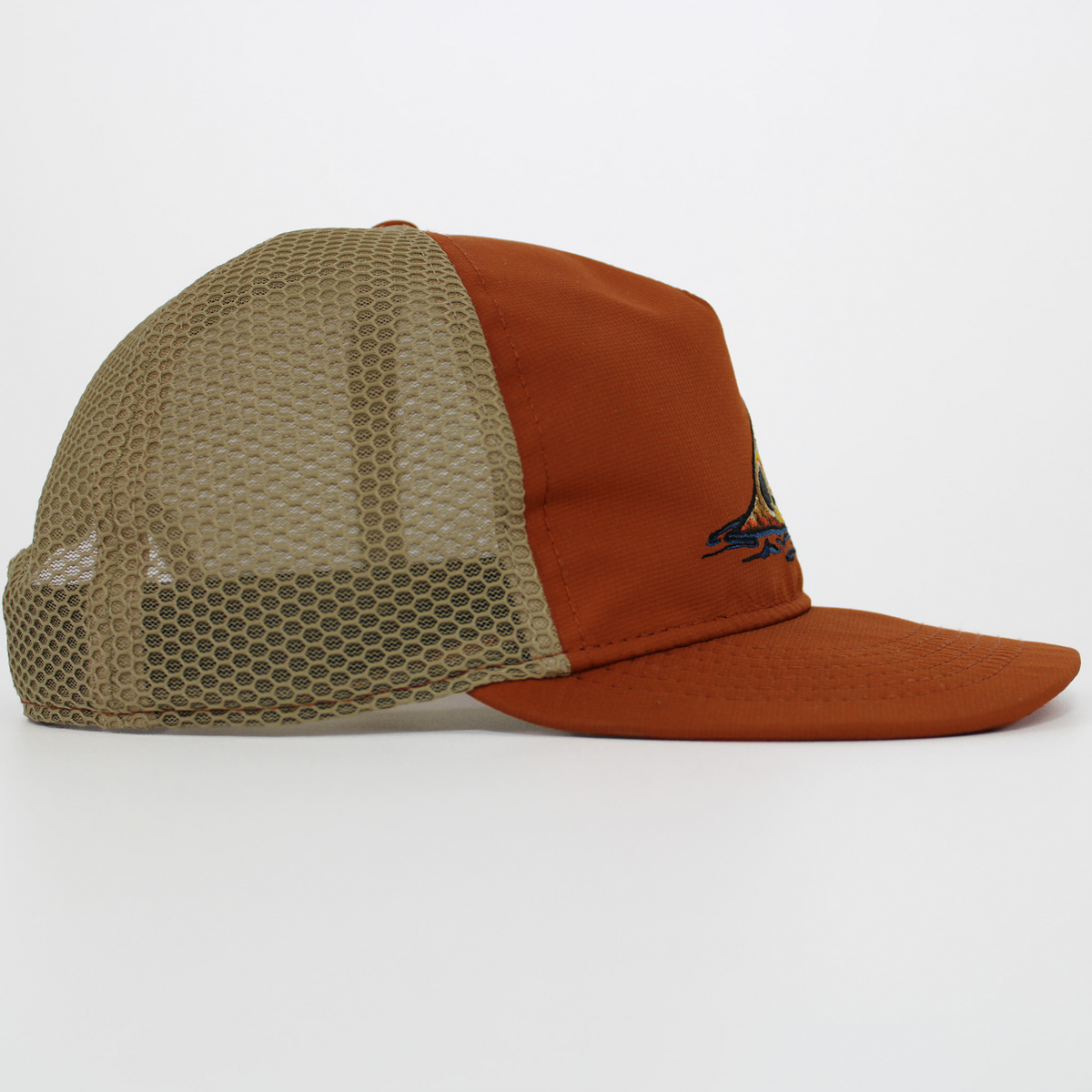 Redfish Tail Mesh Back Performance Hat