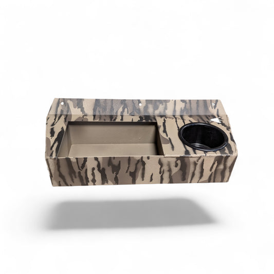 Storage Tray with Cup Holder