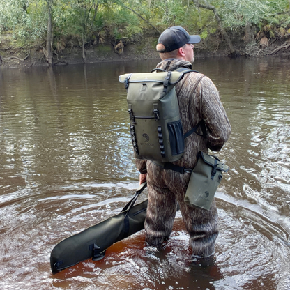 Waterproof Floating Shotgun Bag - Olive Night