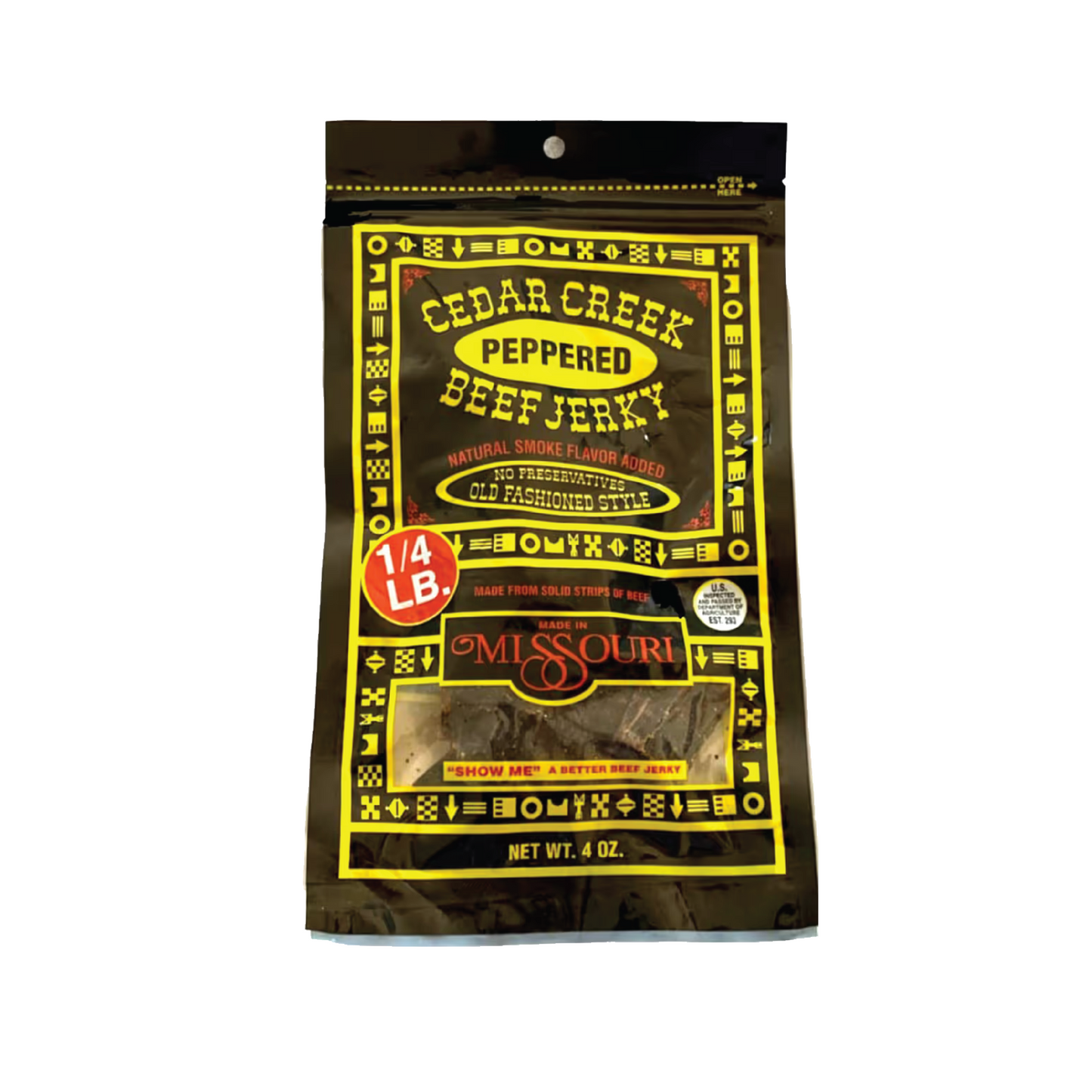 Cedar Creek Peppered Beef Jerky
